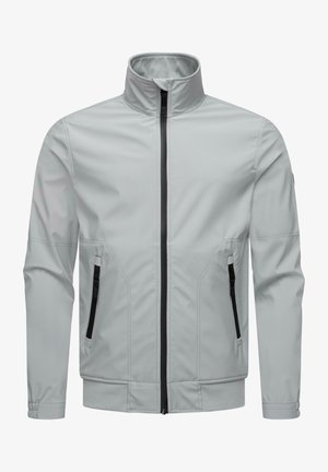 COLLWIE - Waterproof jacket - light grey melange