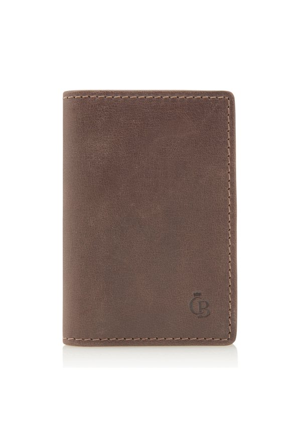 Visitenkartenetui - mocca