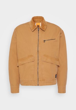 WASHED JACKET - Summer jacket - wheat boot