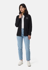 CASH-MERE RETRO - Giacca in pile - schwarz