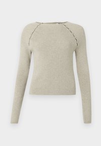 ENLANA - Strickpullover - chinchilla mel