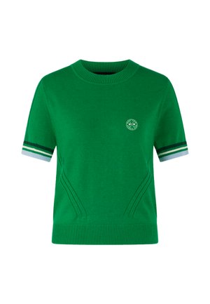 Marc Cain, Print T-shirt - bright emerald new