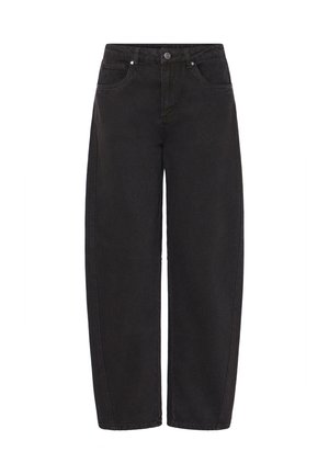 PULZ, PZDORIT HW BARREL LEG - Jean baggy - espresso