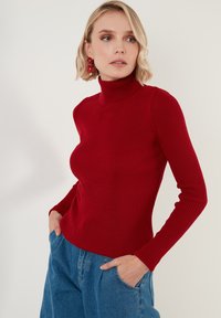 LELA REGULAR FIT - Pulover - red