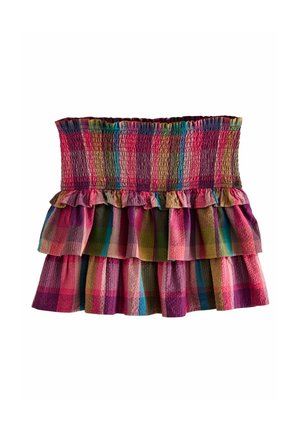 Next REGULAR FIT - CHECK RARA - A-lijn rok - pink