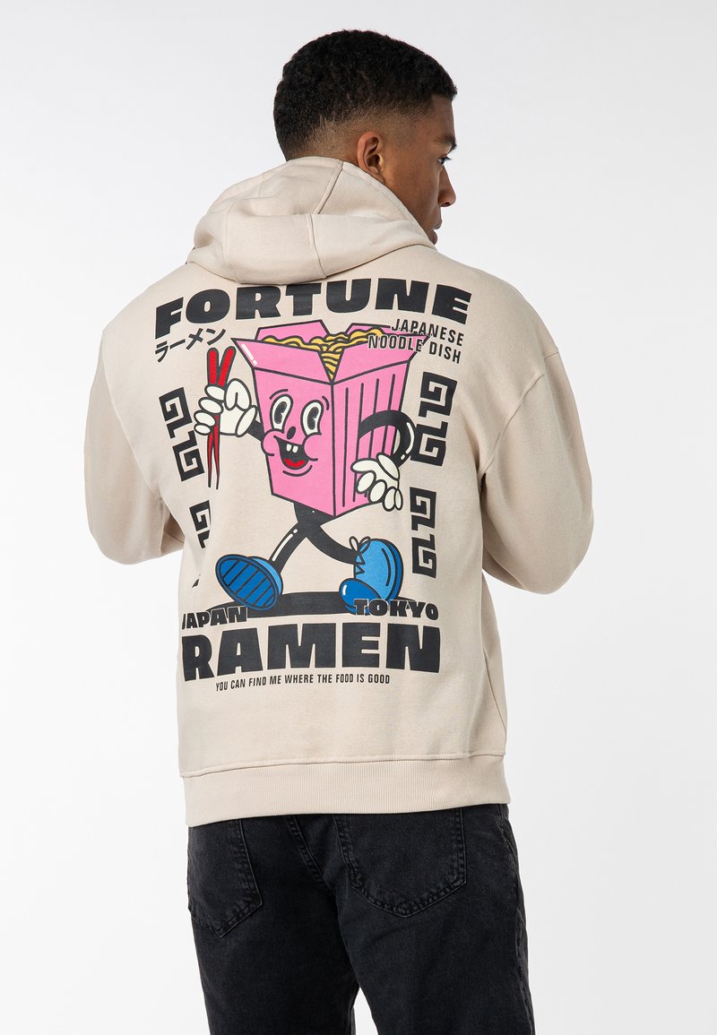 Sublevel - MIT VERSPIELTEN - Hoodie - light beige, Enlarge
