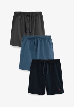 3 PACK - Shorts - blue