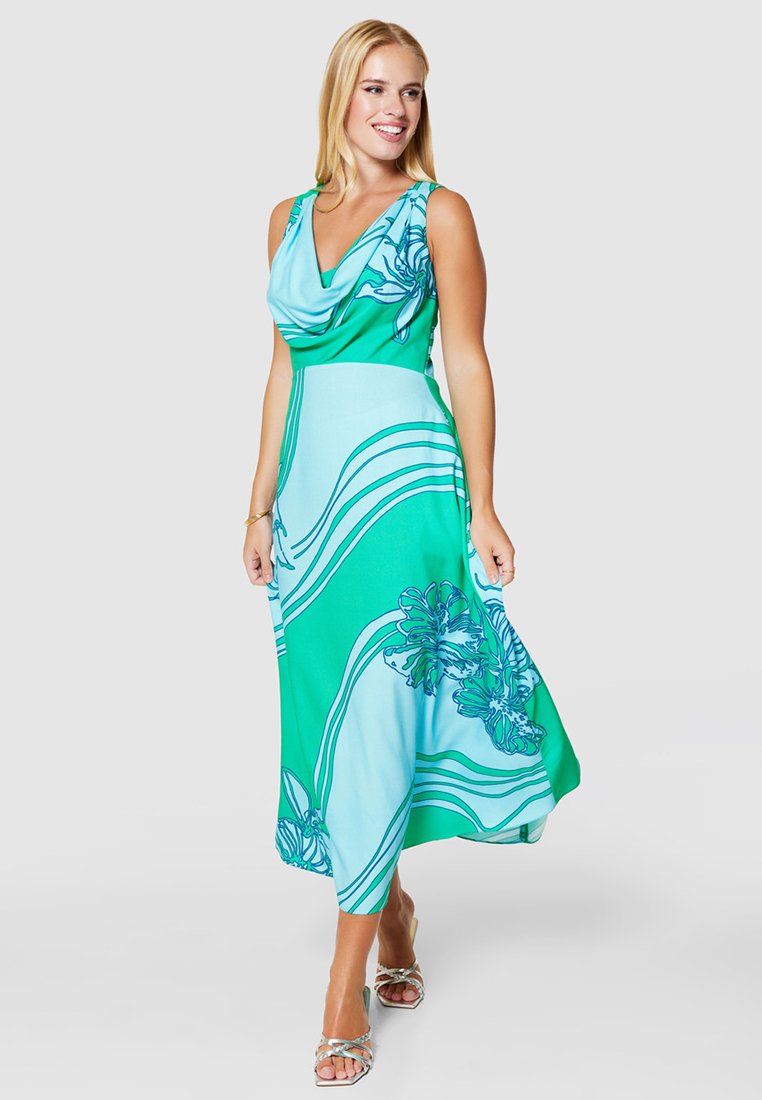 Closet Maxi-jurk turquoise