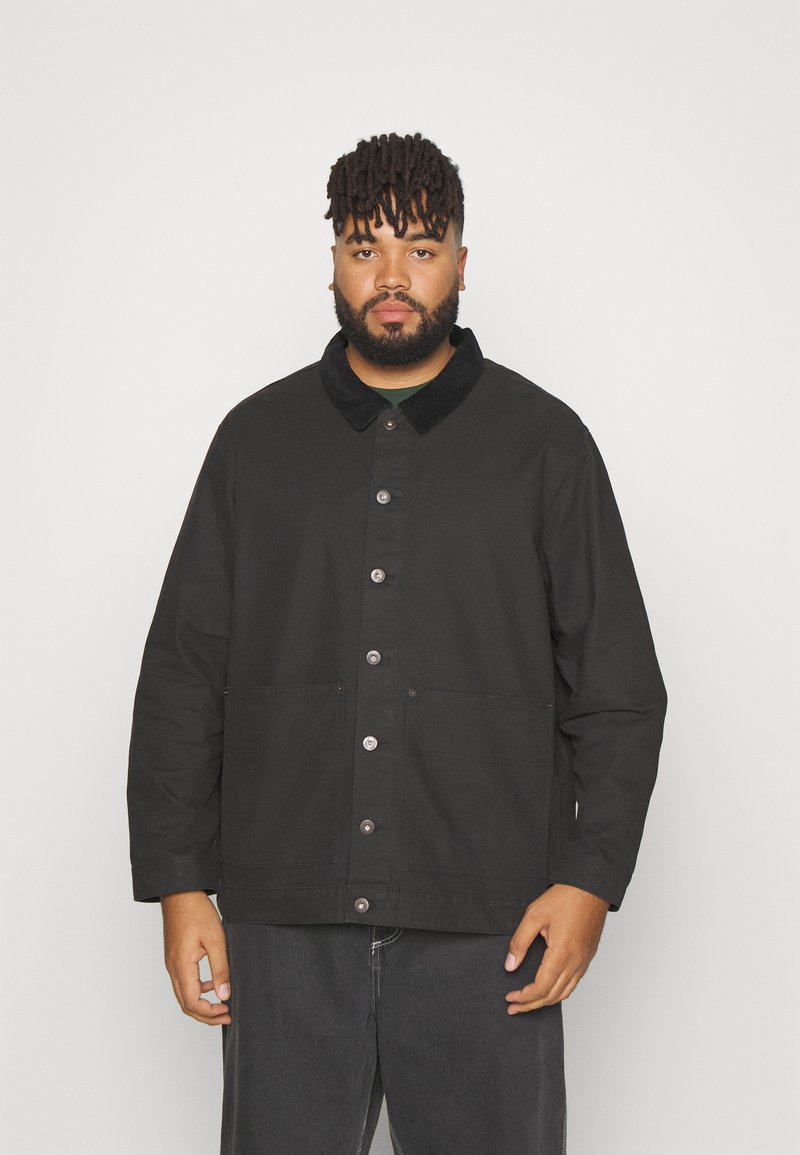 Jack & Jones JJIDEREK JJJACKET - Jeansjacke - black denim - Zalando.de