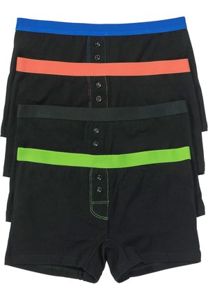 4 PACK MIT KONTRASTDETAILS - Culotte - black