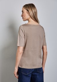 Street One SOFTES - Jednoduché tričko - beige