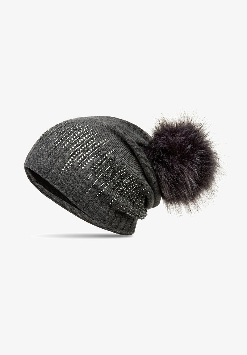 Caspar Beanie - dunkelgrau