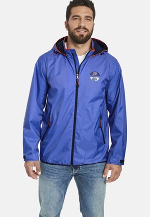 DIRCH - Regenjacke / wasserabweisende Jacke - royal blau