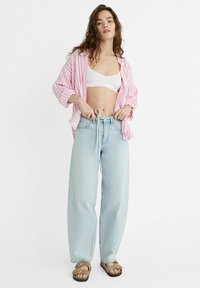 Stradivarius STRIPED - Camicia - light pink