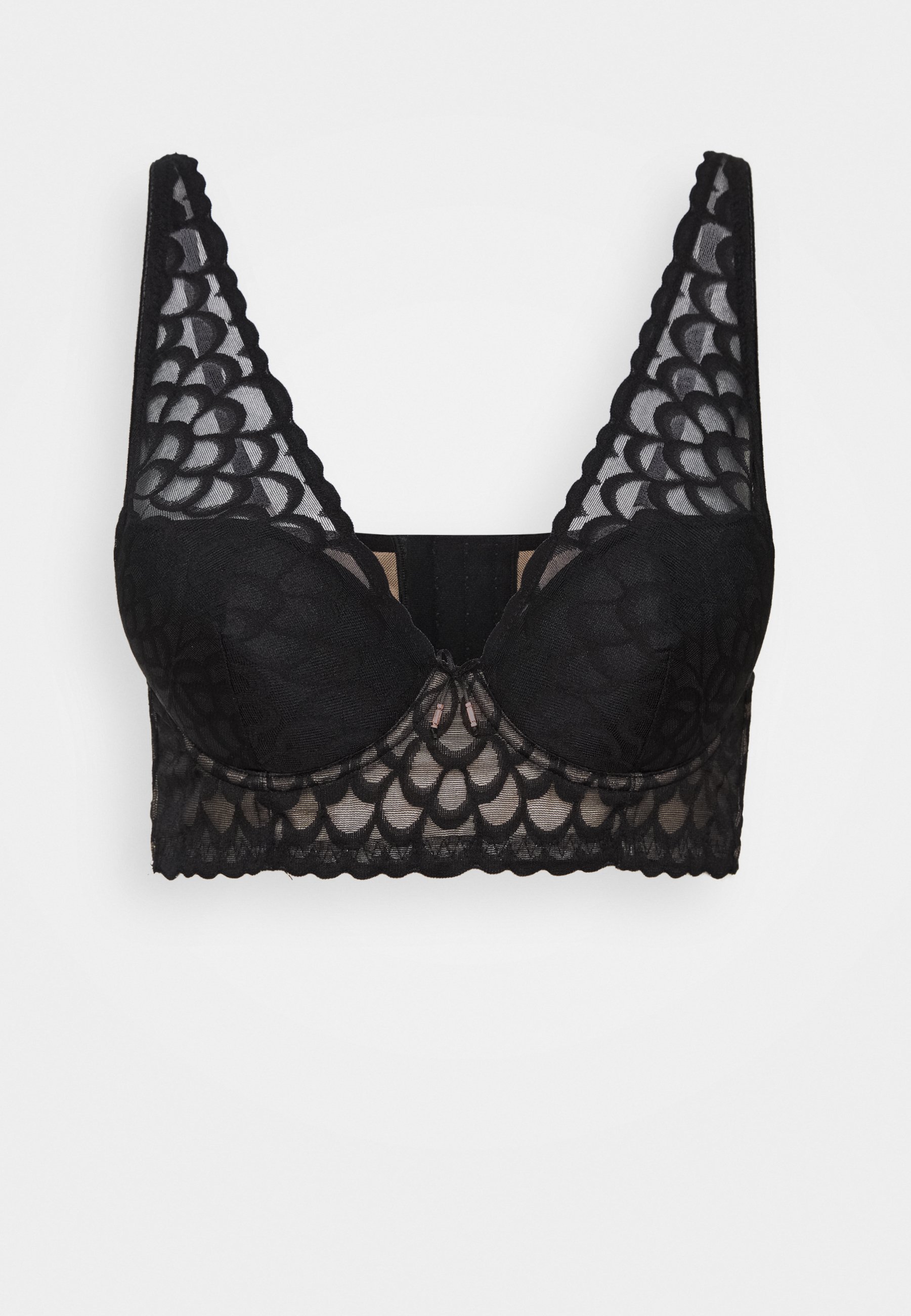 Lascana Bra Soutien Gorge Push Up Black Noir Zalando Be