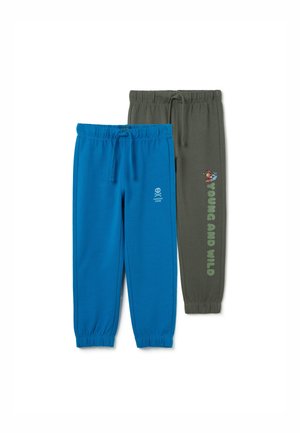 2 PACK JOGGERS  - Pantalon de survêtement - green blue