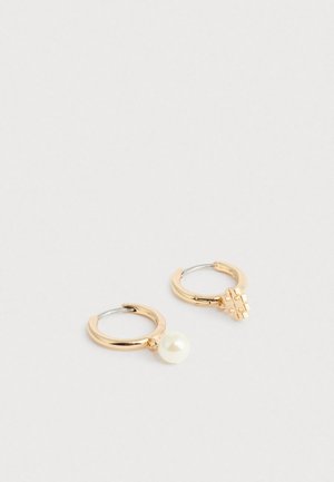 KIRA MISMATCHED HUGGIE - Σκουλαρίκια - tory gold-coloured