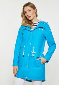 Schmuddelwedda Parkas - cyanblau