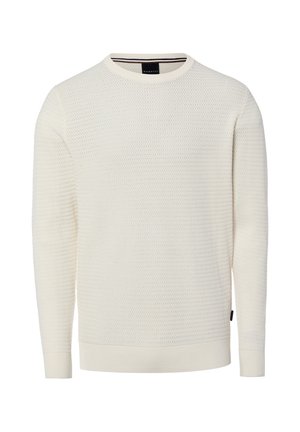 bugatti, BUGATTI PULLOVER - Jumper - ecru