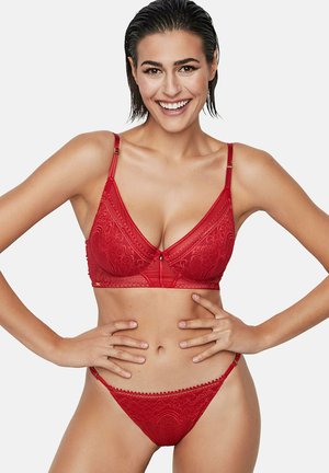 PLONGEANT - Soutien-gorge triangle - rouge