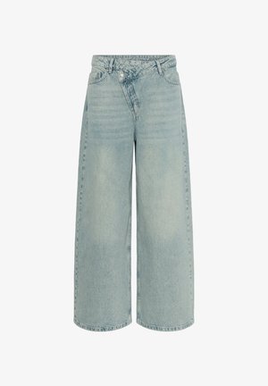 My Essential Wardrobe Túlméretezett farmernadrág - light blue dirty wash