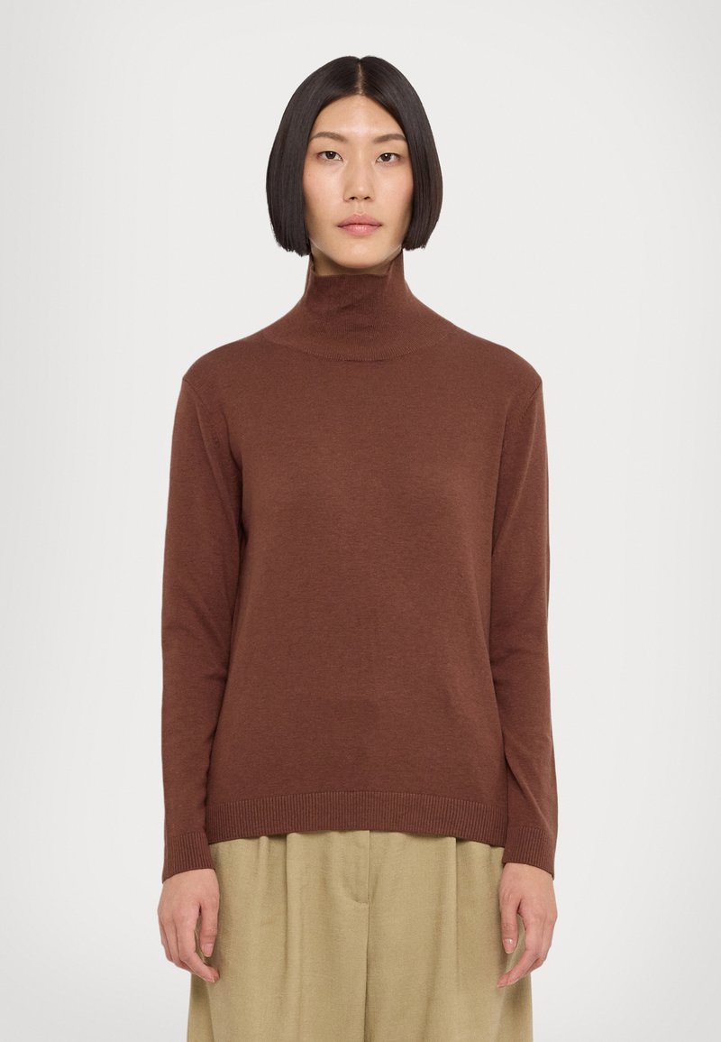 WEEKEND MaxMara KIKU - Strikkegenser - cuoio