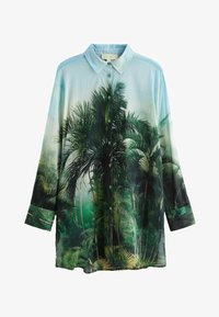 Non selezionato, green blue scene print