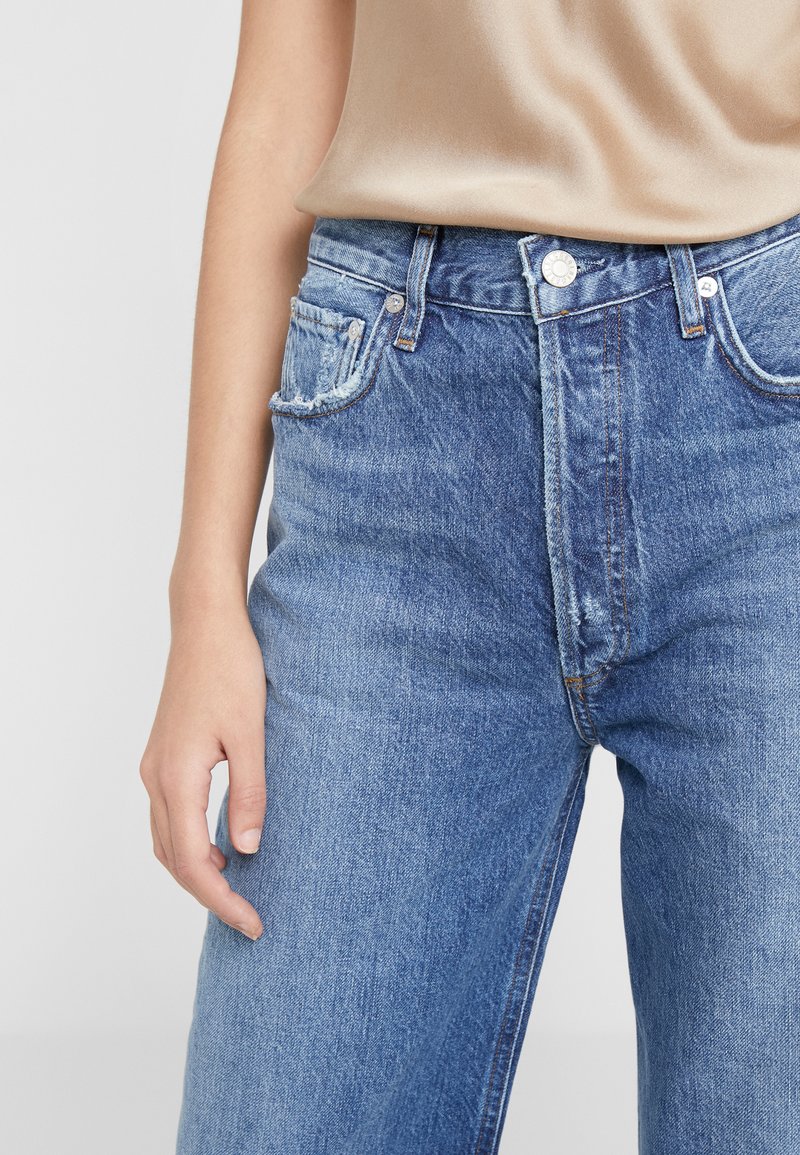 Damen Bekleidung | Agolde REN WIDE LEG Jeans Relaxed Fit blue denim - HJ21417 Damen Bekleidung | Agolde REN WIDE LEG Jeans Relaxed Fit blue denim - HJ21417