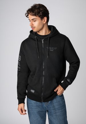 Sublevel Zip-up sweatshirt - black
