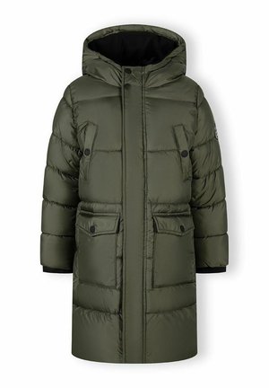 WARM LONG FIXED HOOD - Veste d'hiver - khaki