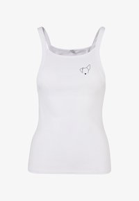 Non sélectionné, white