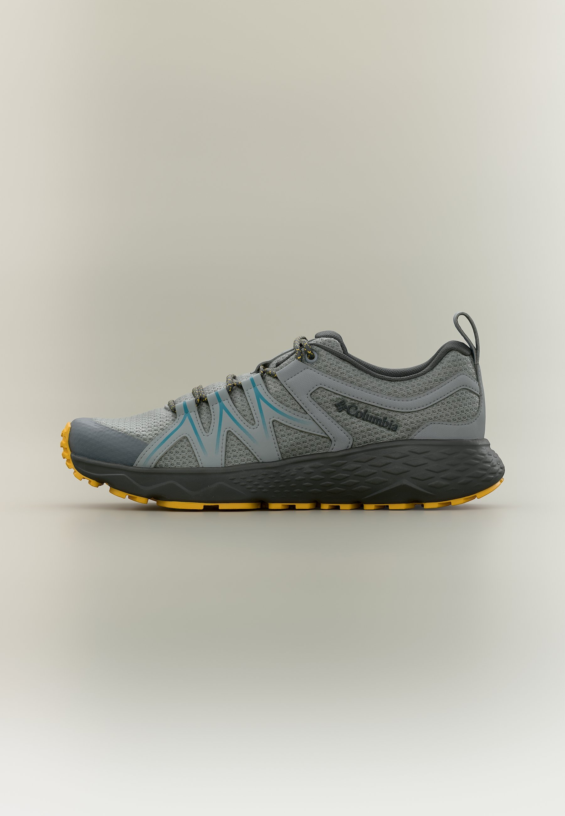 Columbia PEAKFREAK ROAM - Hiking shoes - monument/teal chloride