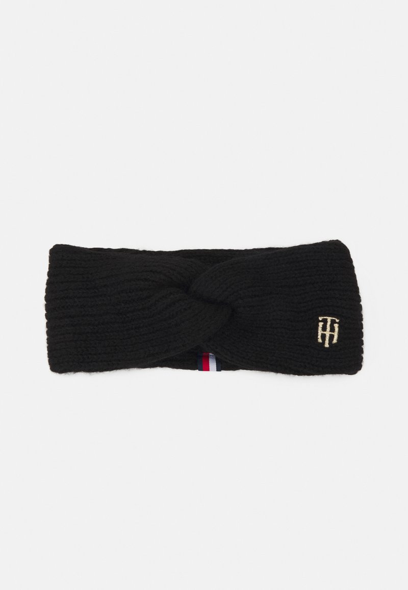 Tommy Hilfiger EFFORTLESS HEADBAND Ear warmers black/mottled black
