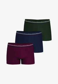 Sélectionné, bordeaux marine vert