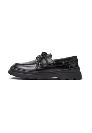 BRUTUS - Boat shoes - schwarz