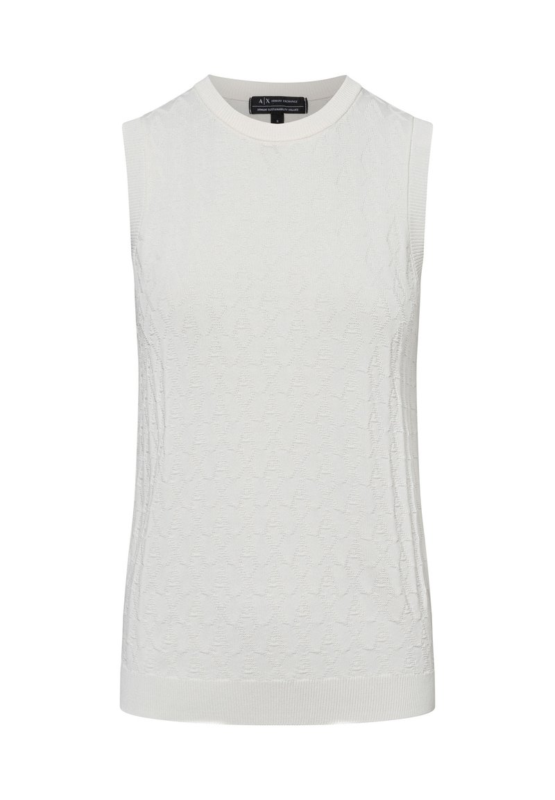 Armani Exchange Tops - beige weiß