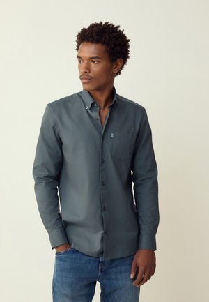 Next, BUTTON DOWN - REGULAR FIT - Camicia - petrol blue