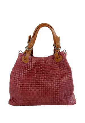 DrachenLeder, TASCHE DUNKELROT, BORDEAUX LEDER HANDTASCHE, UMHÄNGETASCHE - Sac à main - dunkelrot bordeaux