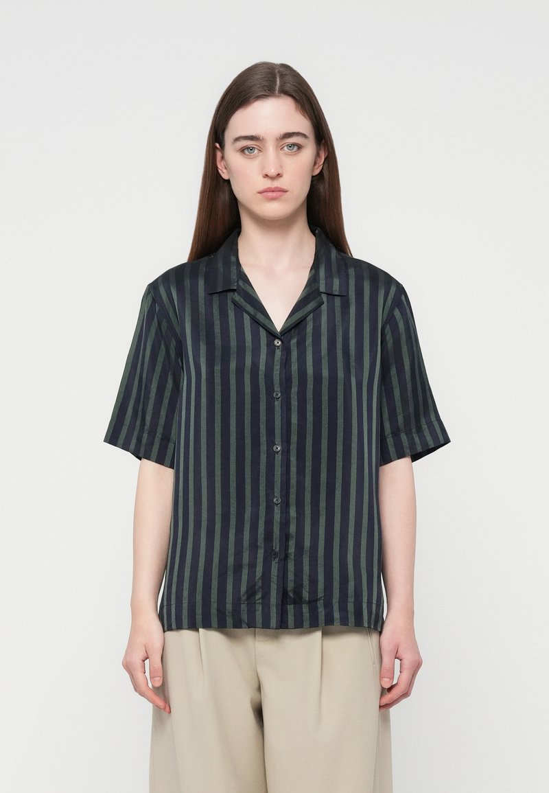 closed Overhemdblouse blauw