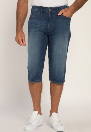 POWERSTRETCH  - Shorts di jeans - dark blue denim