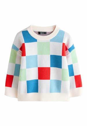 CREW NECK   - Neule - bright checkerboard