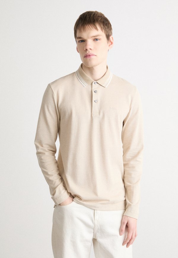 PITTMAN - Long sleeved top - light beige