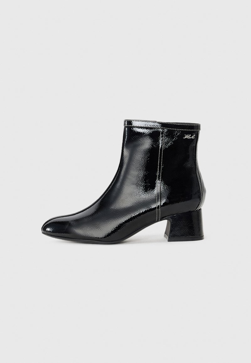 KARL LAGERFELD BONNIE - Botas clássicas de cano curto - black