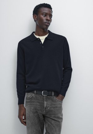 Massimo Dutti Piké - dark blue