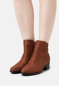 Anna Field Wide Fit Botines - dark brown
