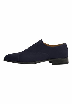 Derbies & Richelieus - dark blue suede