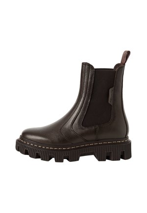 Tamaris, Bottines à plateau - mocca