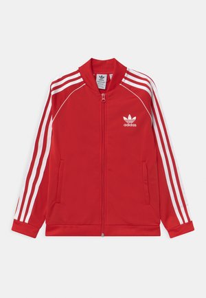 TRACK UNISEX - Trainingsvest - scarlet/white