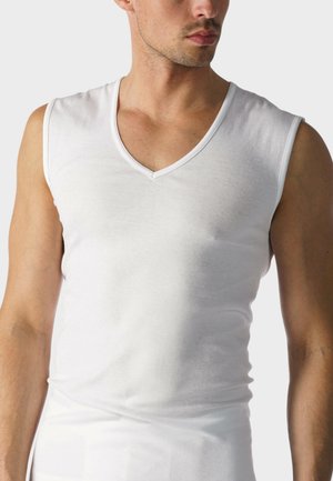 MUSKELSHIRT V-NECK SERIE CASUAL COTTON - Unterhemd/-shirt - white