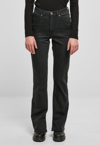 Urban Classics Vaqueros rectos - black washed